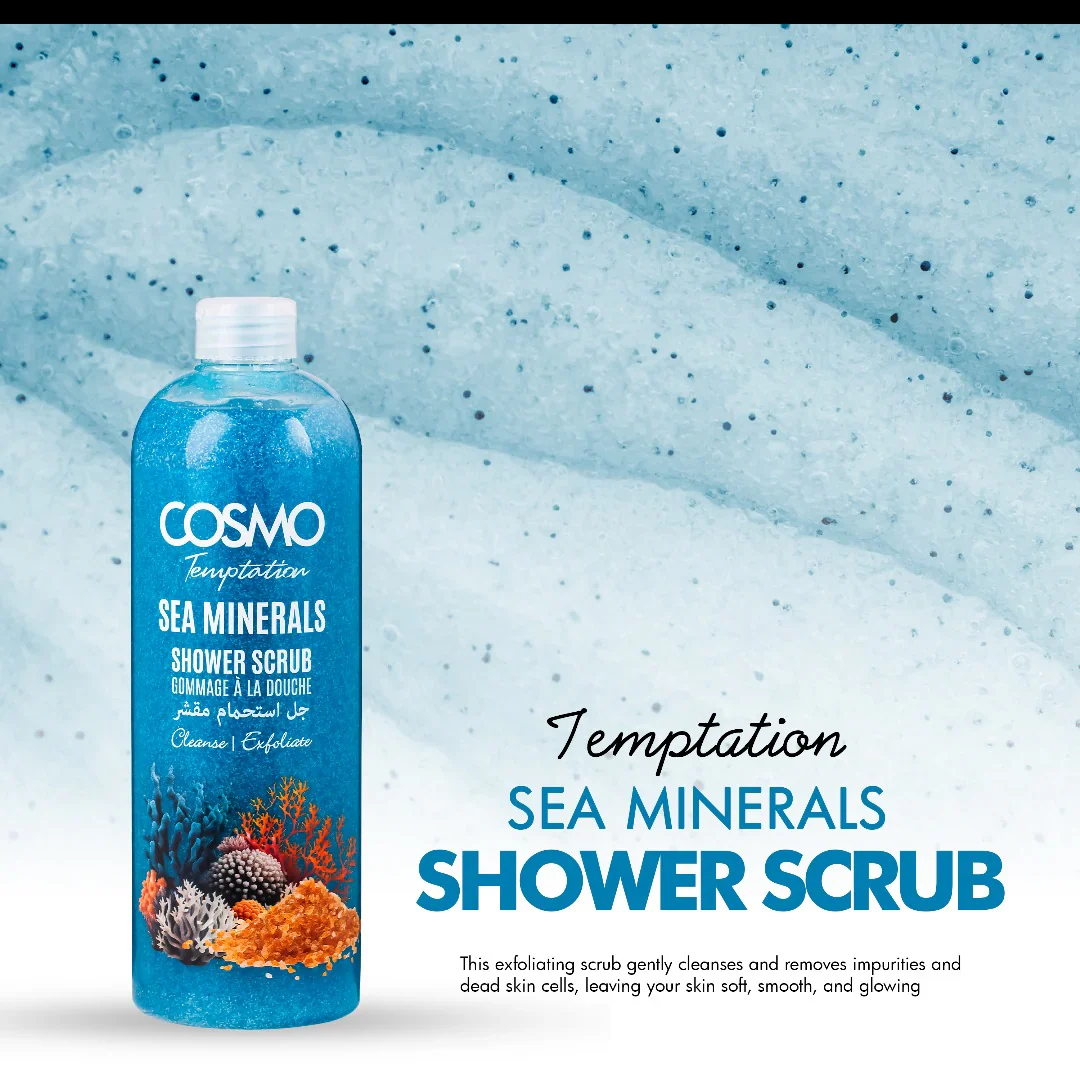Temptation Sea Minerals Shower Scrub COSMO 1000ml