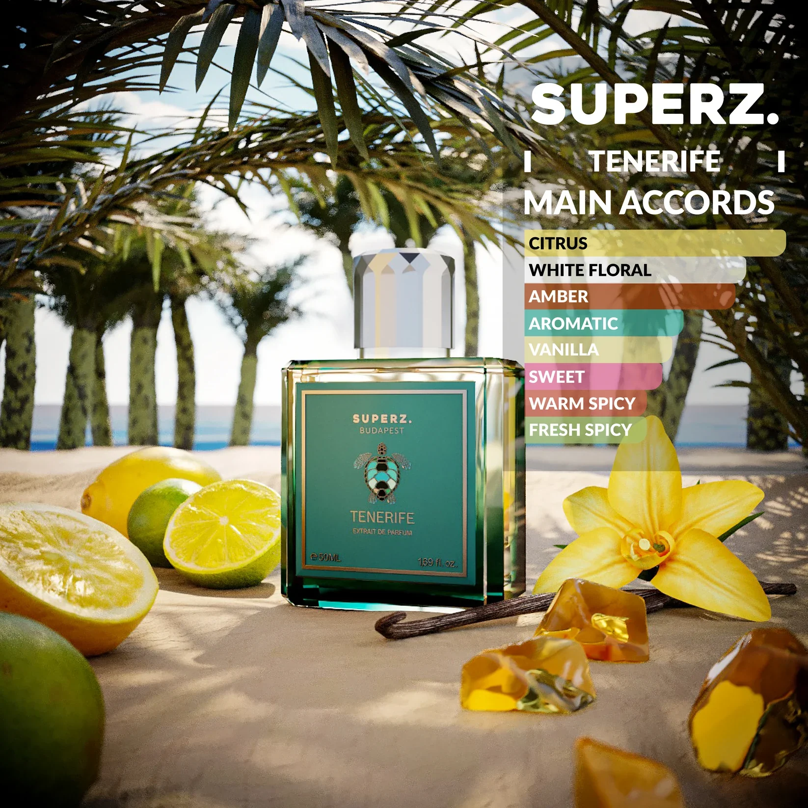 Tenerife SUPERZ. BUDAPEST - Muestra 3 ml - Image 2
