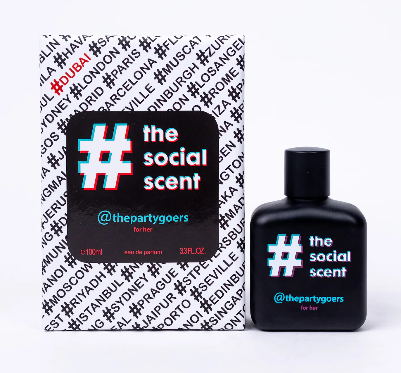 #The Social Scent @thepartygoers for her - Muestra 3 ml