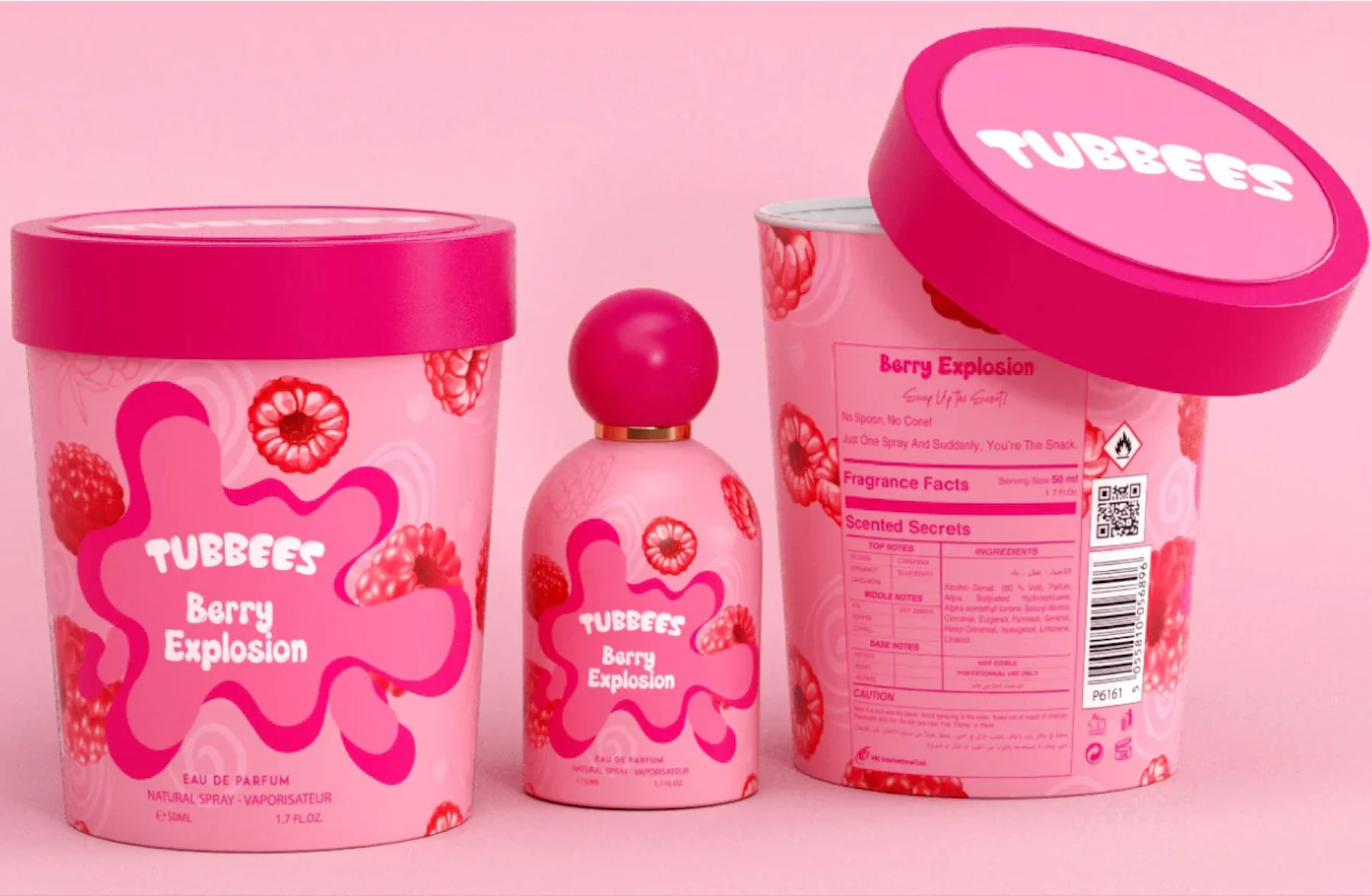 Tubbees Berry Explosion GRANDEUR - Muestra 3 ml