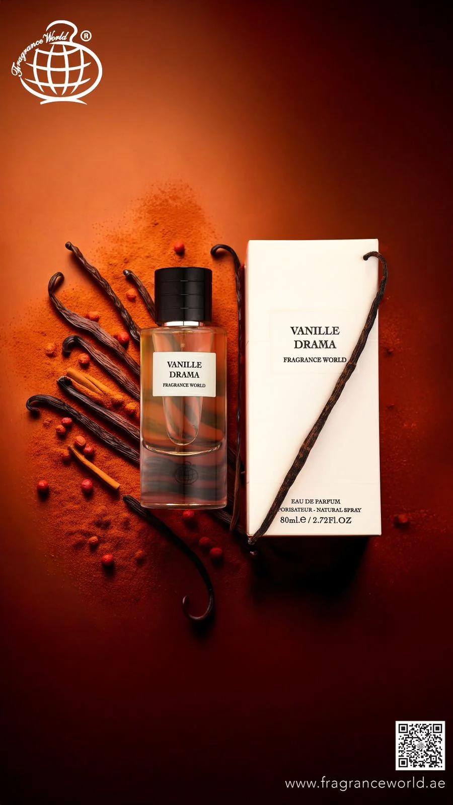 Vanille Drama FRAGRANCE WORLD 100ml