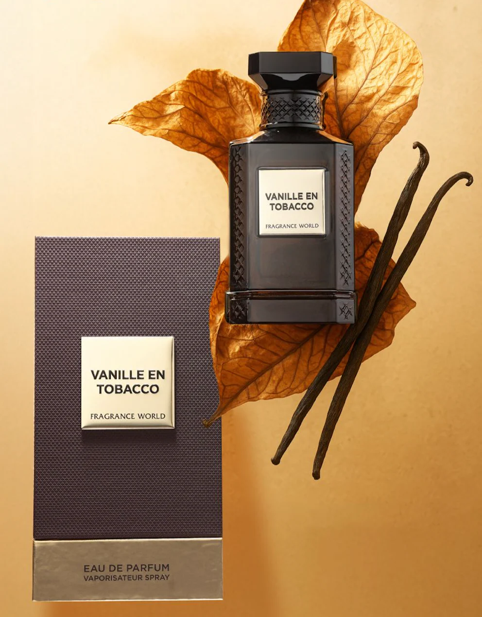 Vanille en Tabacco FRAGRANCE WORLD 150ml - Muestra 5 ml - Image 2