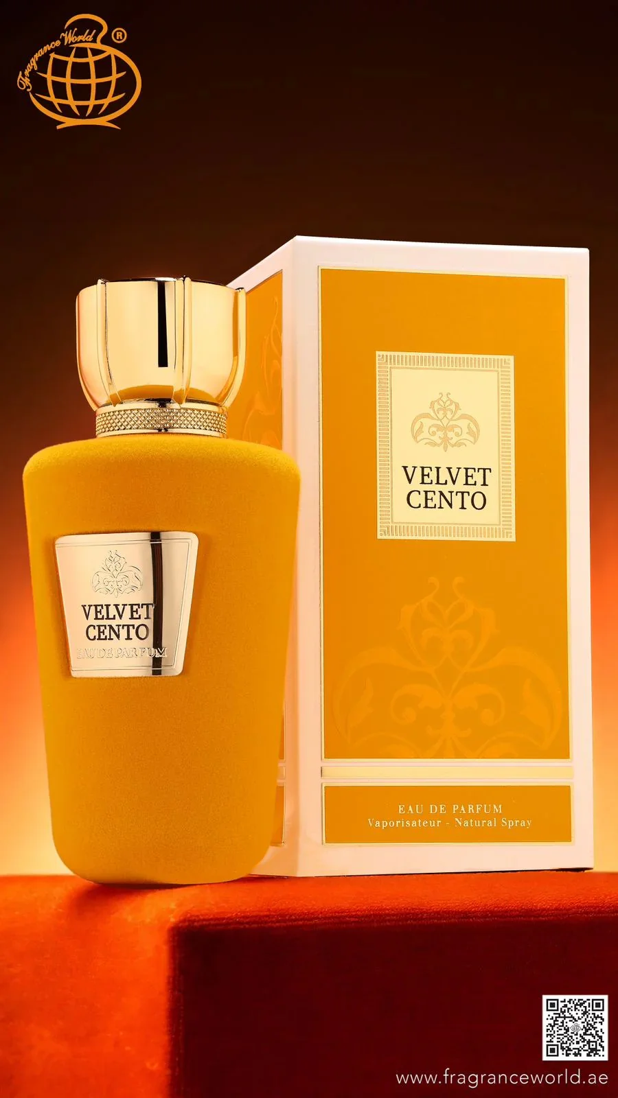 Velvet Cento FRAGRANCE WORLD- Muestra 3 ml - Image 3
