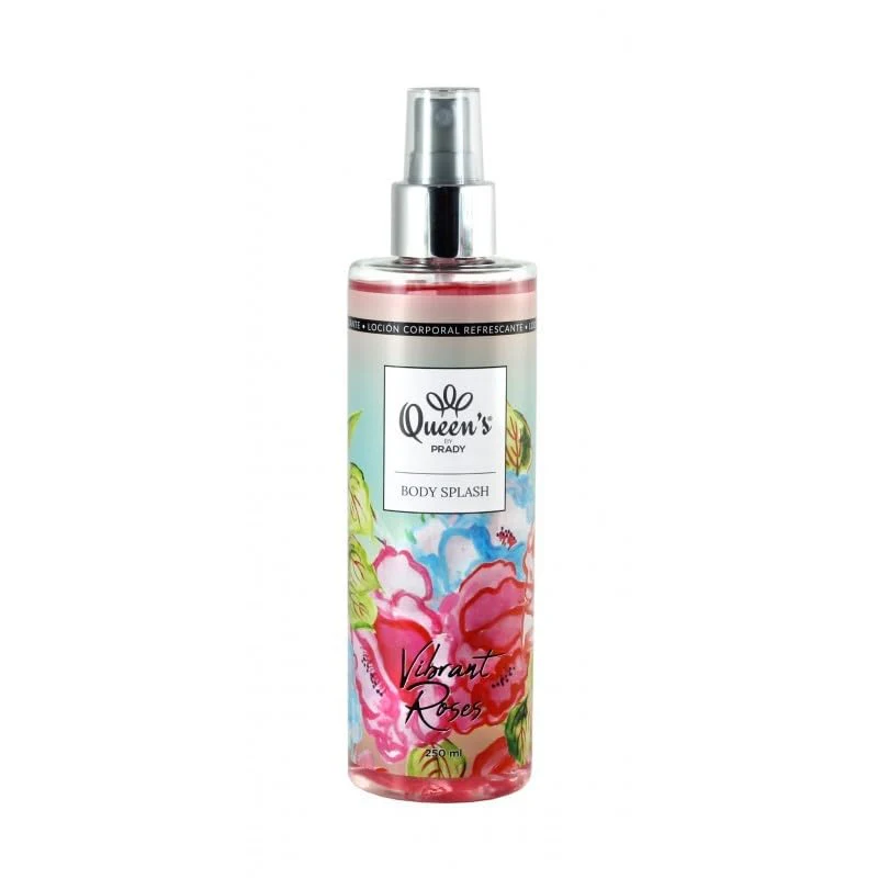 Vibrant Roses Body Splash Queen's by PRADY 250ml - Image 2