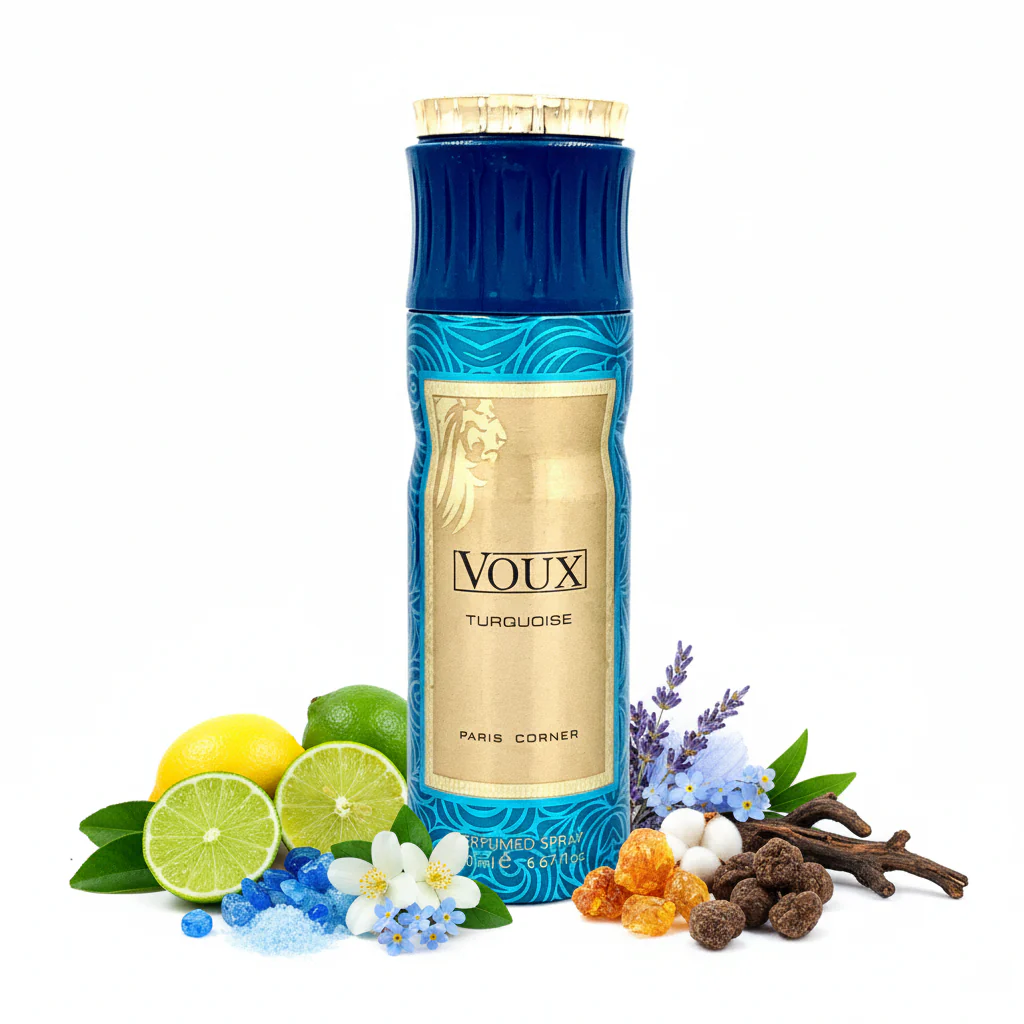 Voux Turquoise Body Spray PARIS CORNER 200ml
