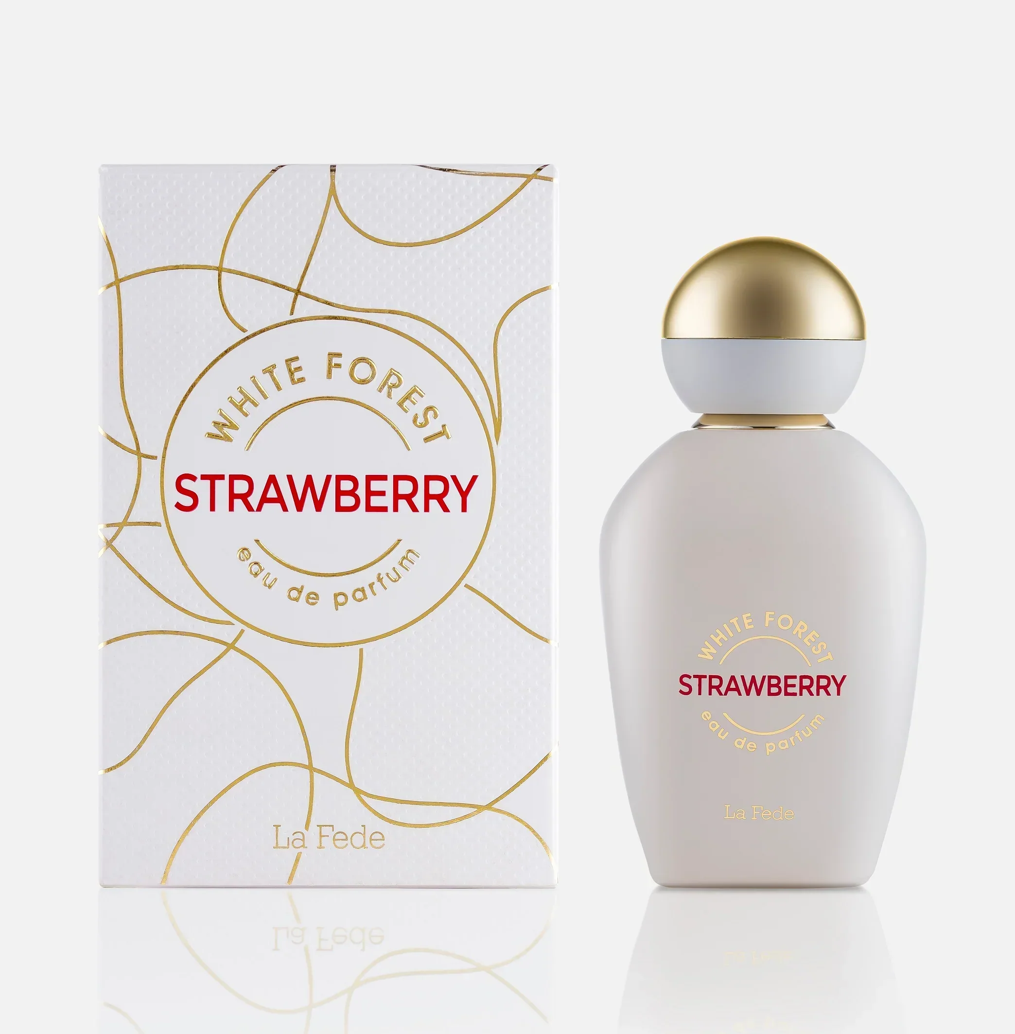 White Forest Strawberry La Fede Khadlaj 100ml - Muestra 10 ml - Image 2