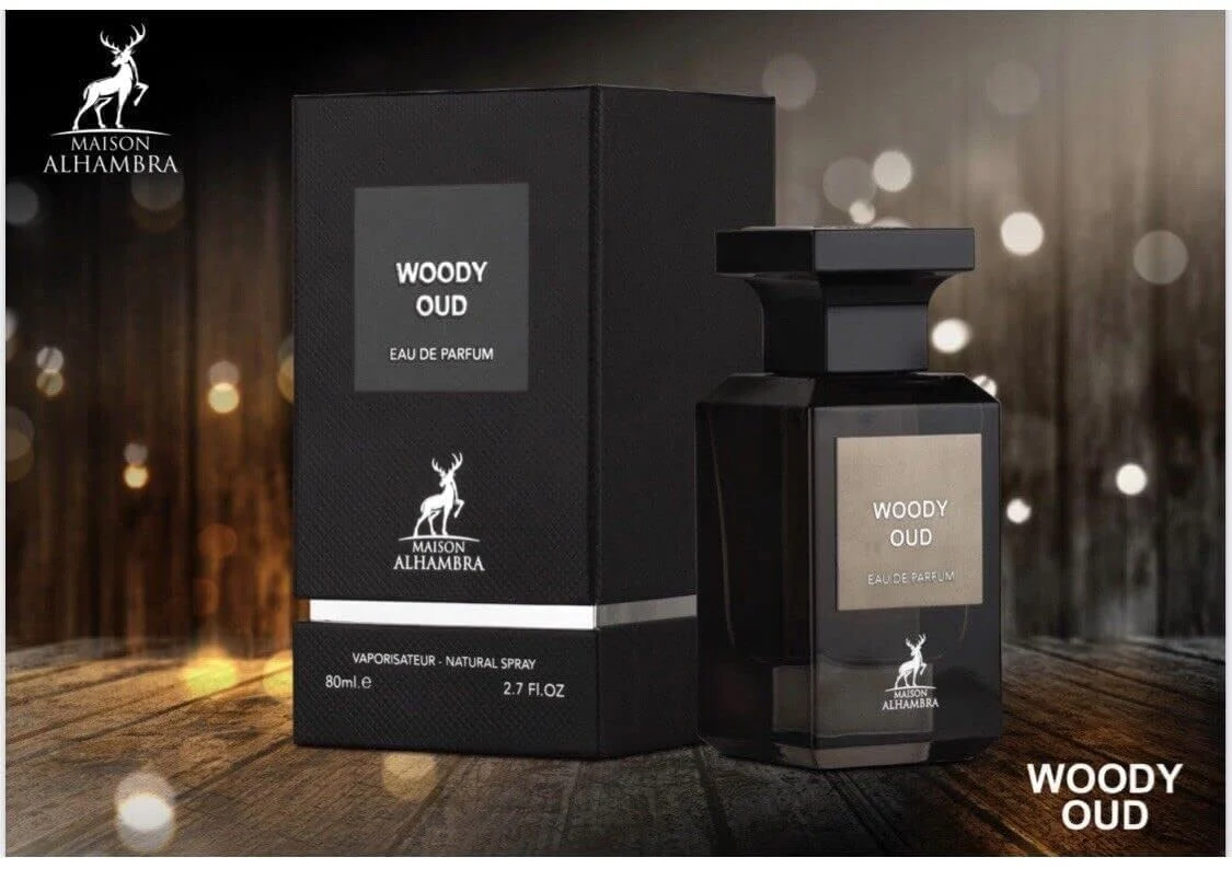Woody Oud Maison Alhambra 80ml - Muestra 10 ml