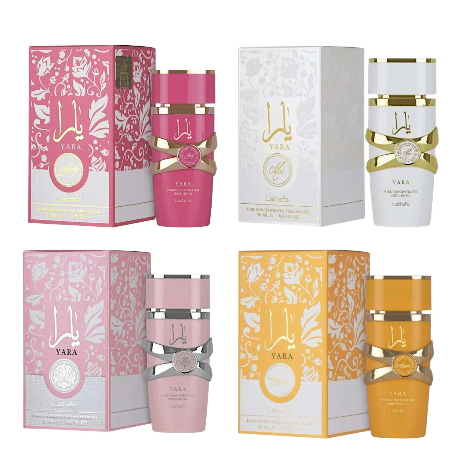 Yara Concentrated Perfume Oil 20ml LATTAFA - Image 3